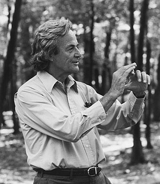 Richard Feynman portrait
